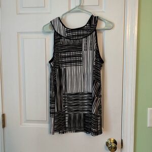 Apt. 9 Monochrome Patterned Top